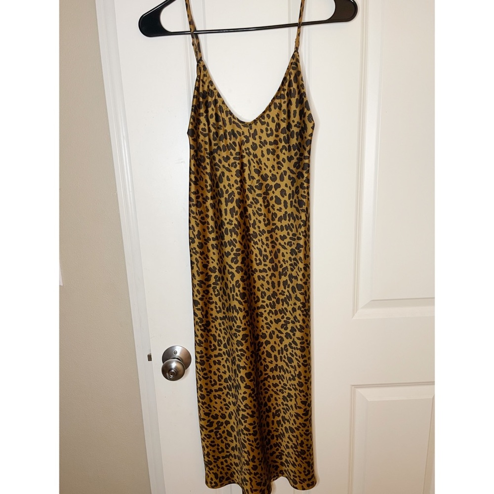 A New Day cheetah slip dress
